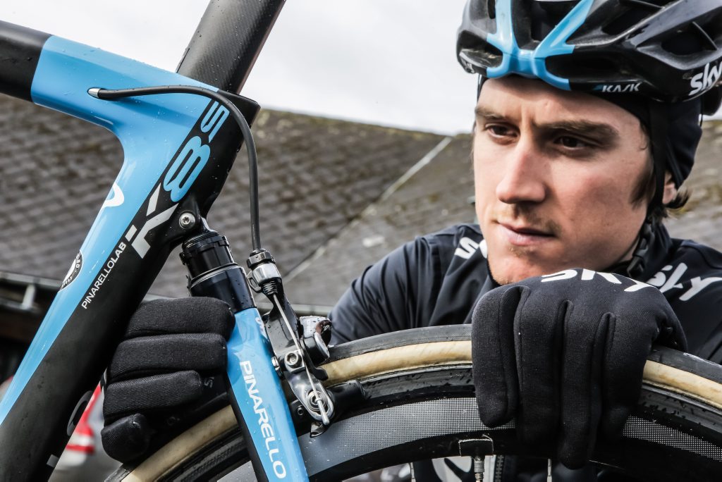 Jaguar and Pinarello have co-developed a suspension system for the Dogma road bike. Jaguar and Pinarello have co-developed a suspension system for the Dogma road bike.